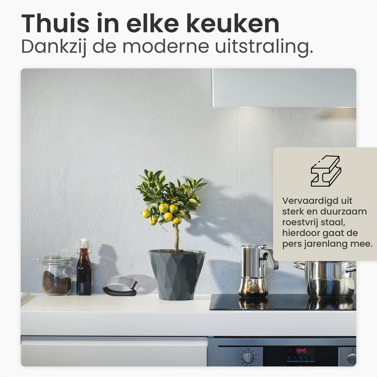 Cuisinly Knoflookpers